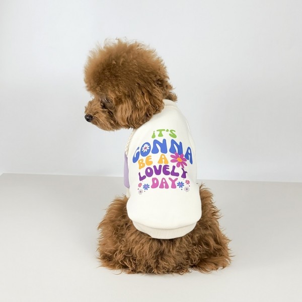 페오펫몰,[꽃길특가] 그루밍독 반려동물 커플룩 러블리 데이 기모 맨투맨 티셔츠 S-2XL, 3 colors & 견주용 원피스