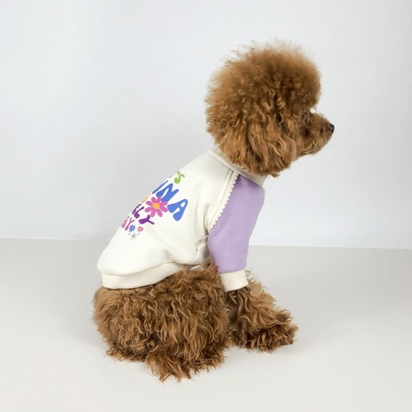 페오펫몰,[꽃길특가] 그루밍독 반려동물 커플룩 러블리 데이 기모 맨투맨 티셔츠 S-2XL, 3 colors & 견주용 원피스