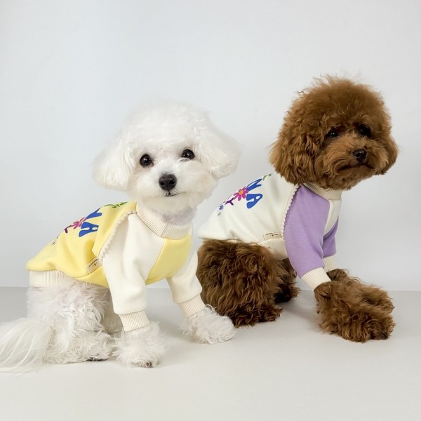 페오펫몰,[꽃길특가] 그루밍독 반려동물 커플룩 러블리 데이 기모 맨투맨 티셔츠 S-2XL, 3 colors & 견주용 원피스