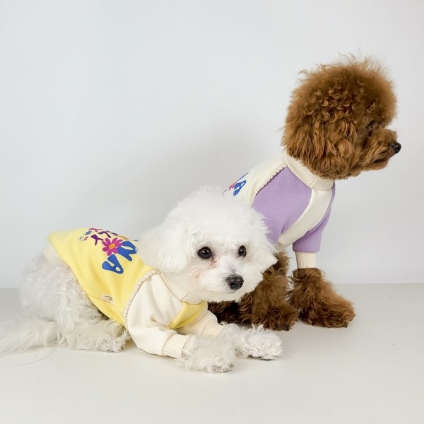 페오펫몰,[꽃길특가] 그루밍독 반려동물 커플룩 러블리 데이 기모 맨투맨 티셔츠 S-2XL, 3 colors & 견주용 원피스