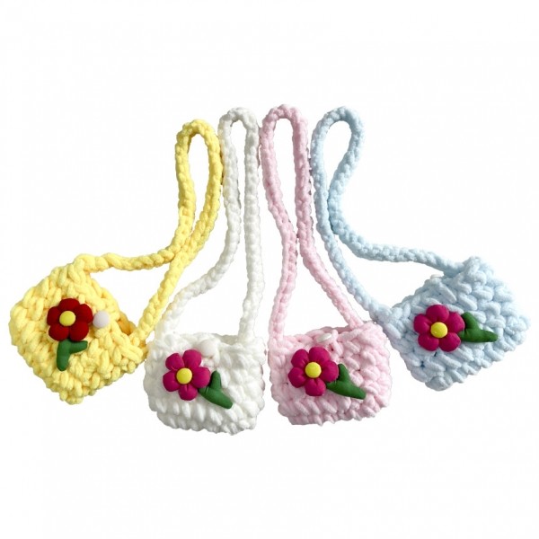 페오펫몰,그루밍독 반려동물 플라워 자이언트얀 숄더백 1 size, 4 colors