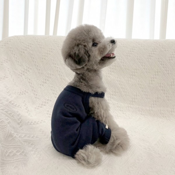페오펫몰,그루밍독 커플룩 강아지옷 모닝 나시 올인원 S-2XL, 4 colors