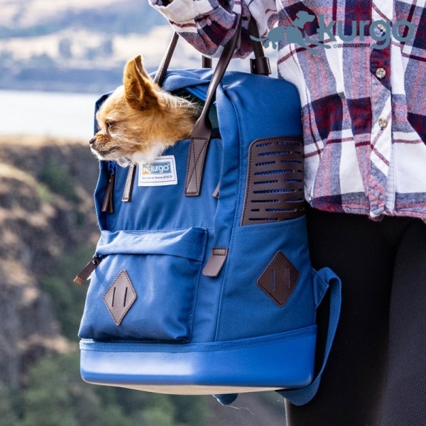 페오펫몰,커고 노매드 캐리어 백팩 블루 강아지 고양이 이동가방