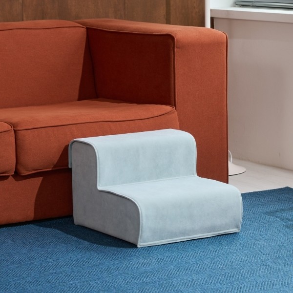 페오펫몰,커버 간편탈부착 강아지계단 '웨이브스텝'