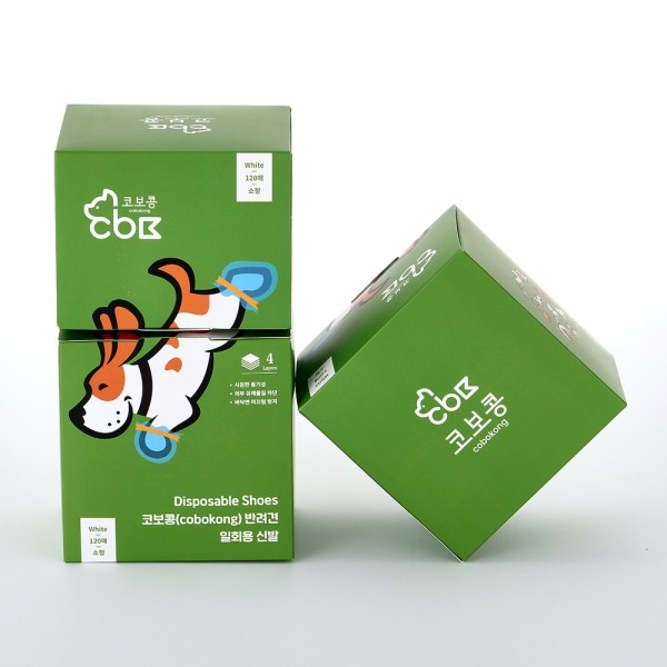 페오펫몰,코보콩 에어 슈즈 일회용 강아지 신발 120매