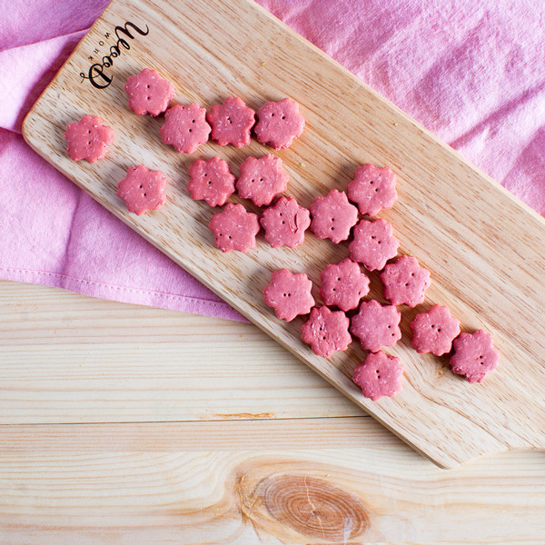 페오펫몰,벚꽃딸기쿠키 50g