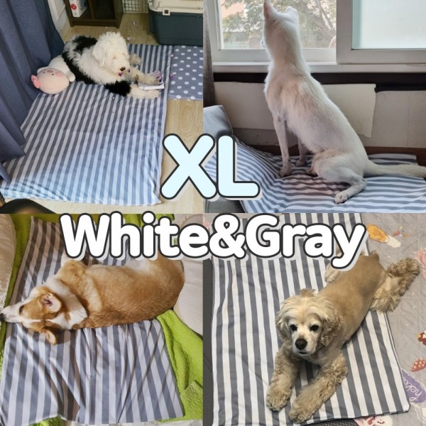 페오펫몰,[핫썸머특가] [세탁가능] 멍보스 냉감100% 강아지 애견 대형견 아이스 커버분리 쿨매트