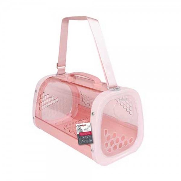 페오펫몰,엠펫츠  반려동물 이동장 360도 투명창 애견켄넬 케이지 케리어 3컬러