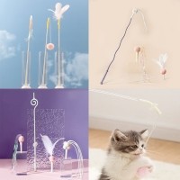 고양이 낚시대 3in1 장난감 고탄력 매직 엔젤 스틱1+아이템3