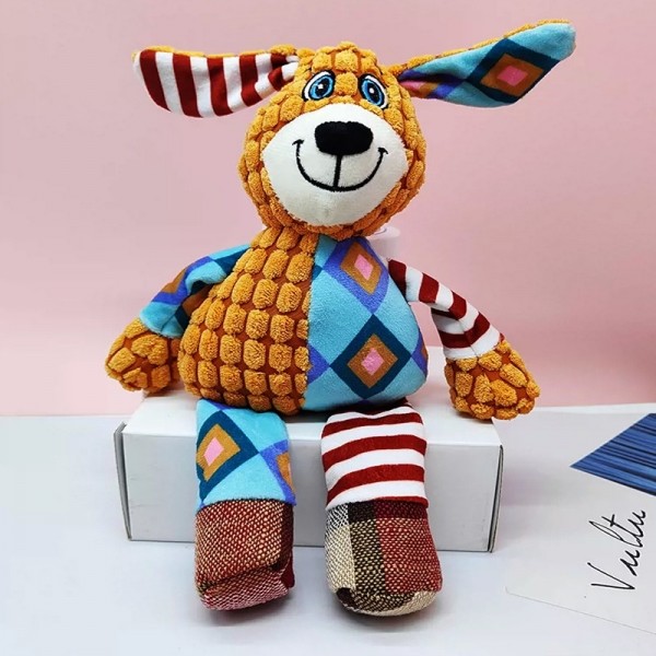 페오펫몰,강아지 삑삑이&바스락 인형 장난감 3종