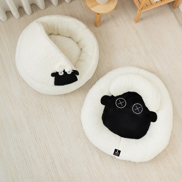 페오펫몰,레토 강아지방석 고양이 방석 도넛 양 쿠션 LDC-SD05