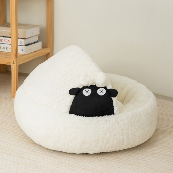 페오펫몰,레토 강아지방석 하우스 고양이 방석 도넛 양 쿠션 LDC-SH06