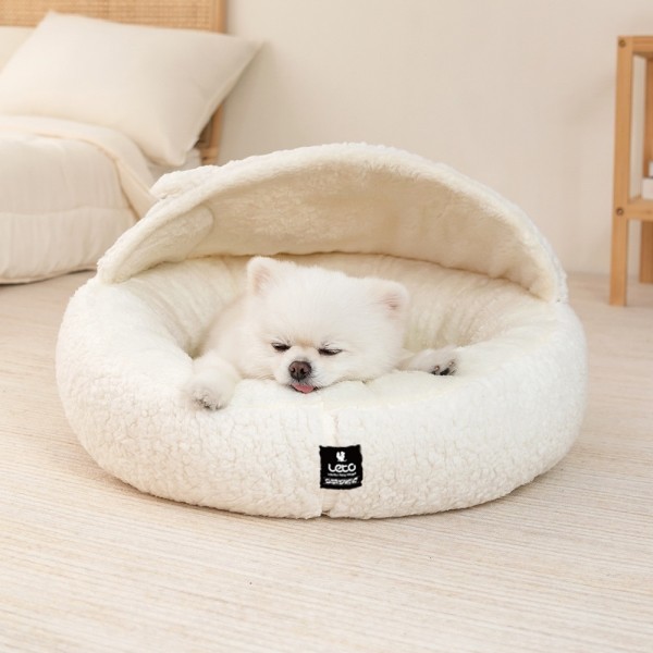 페오펫몰,레토 강아지방석 하우스 고양이 방석 도넛 양 쿠션 LDC-SH06