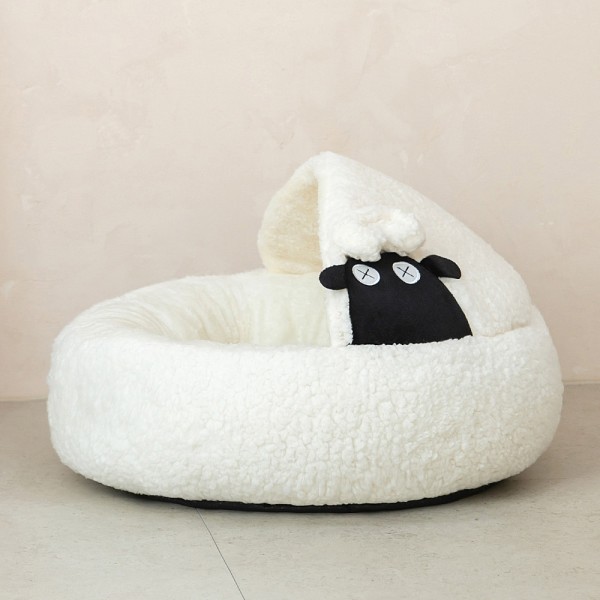 페오펫몰,레토 강아지방석 하우스 고양이 방석 도넛 양 쿠션 LDC-SH06