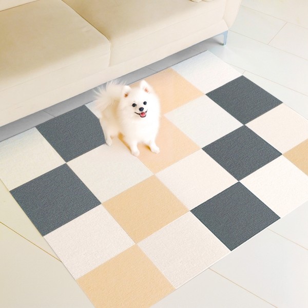 [행복특가] 레토 강아지매트 퍼즐 논슬립 미끄럼방지 고양이 애견 매트 카페트 30x30cm 10장 세트 LPM-P04