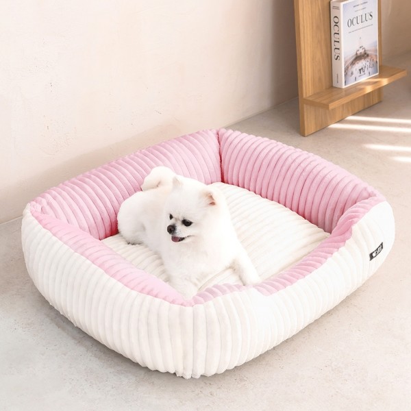 [행복특가] 레토 강아지방석 대형 코듀로이 고양이 방석 사각 쿠션 LDC-CD08