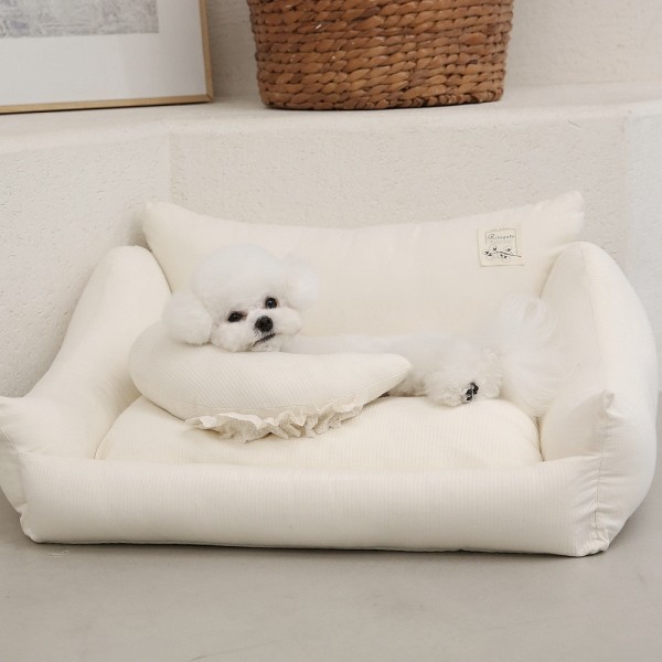 페오펫몰,[리토가토] 하니 범퍼 베드 (커버분리형) - 3color