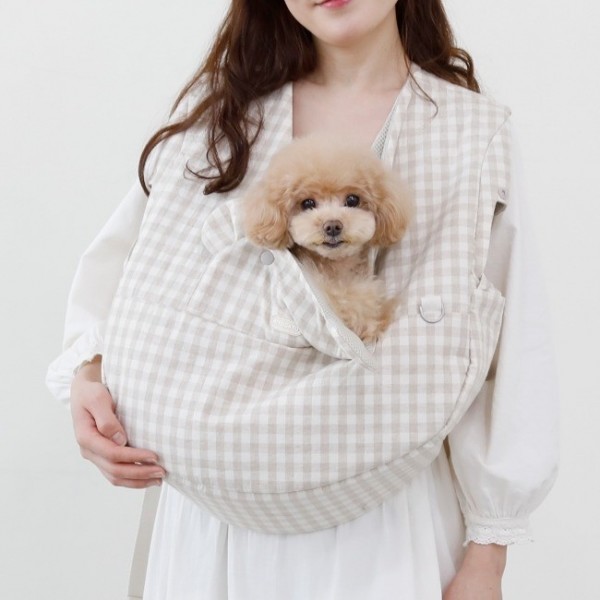 페오펫몰,[리토가토] 보들리 쿨 강아지 슬링백 앞가방 시즌2