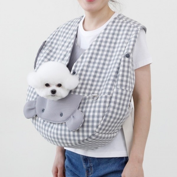 페오펫몰,[리토가토] 보들리 쿨 강아지 슬링백 앞가방 시즌2
