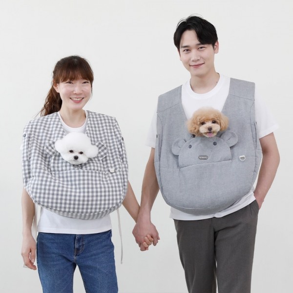 페오펫몰,[리토가토] 보들리 쿨 강아지 슬링백 앞가방 시즌2