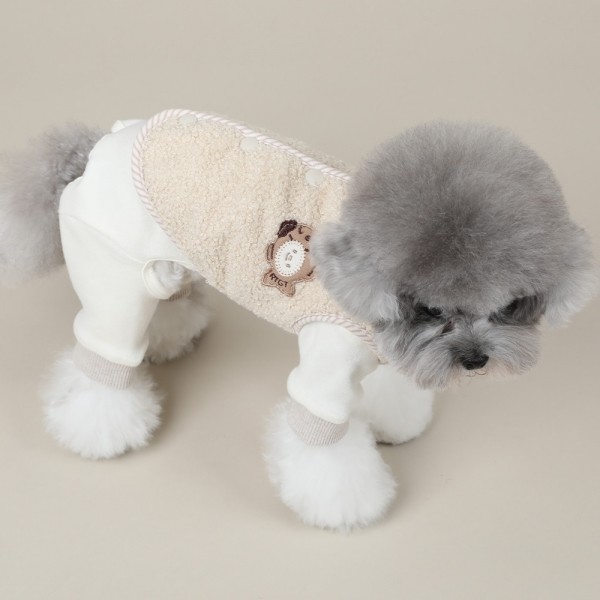 페오펫몰,[리토가토] 빵블리 조끼 - 브라운