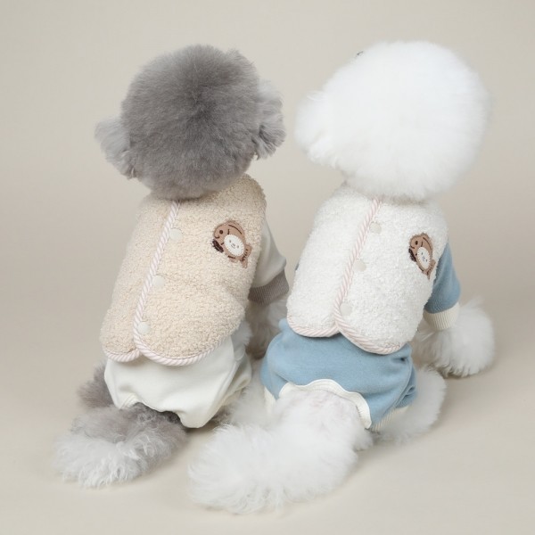 페오펫몰,[리토가토] 빵블리 조끼 - 브라운