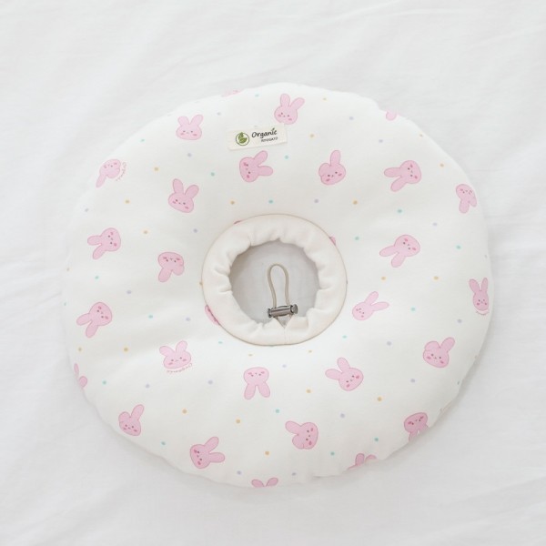 페오펫몰,[리토가토] 오가닉 쿠션 넥카라 (커버분리형) - 래빗