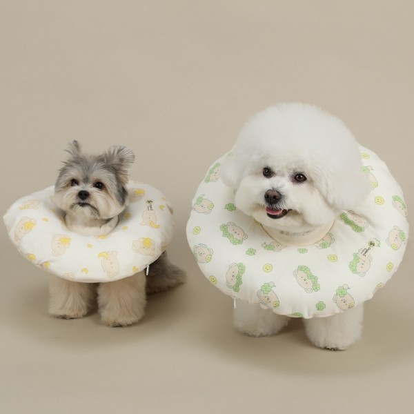 페오펫몰,[리토가토] 오가닉 쿠션 넥카라 (커버분리형) - 별곰이