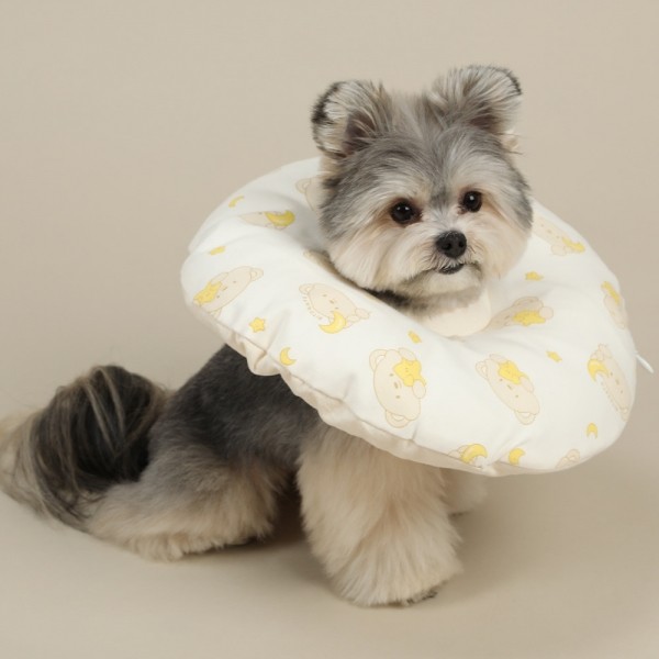 페오펫몰,[리토가토] 오가닉 쿠션 넥카라 (커버분리형) - 별곰이