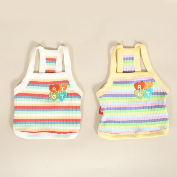 페오펫몰,[리토가토] 롤리팝 크롭티 - 화이트레드