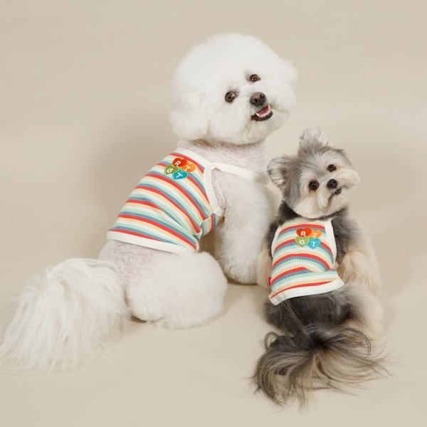 페오펫몰,[리토가토] 롤리팝 크롭티 - 화이트레드