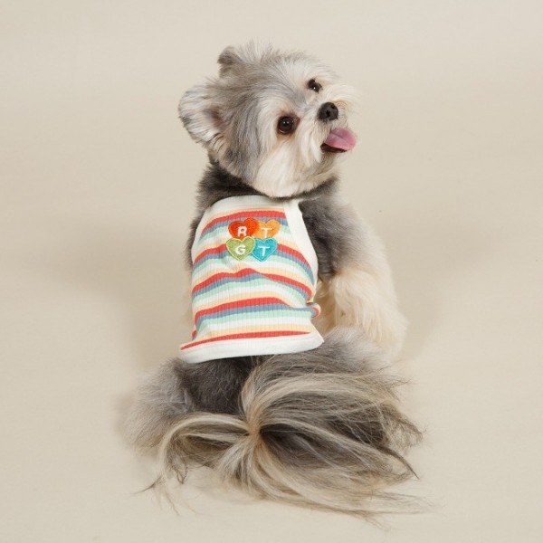 페오펫몰,[리토가토] 롤리팝 크롭티 - 화이트레드