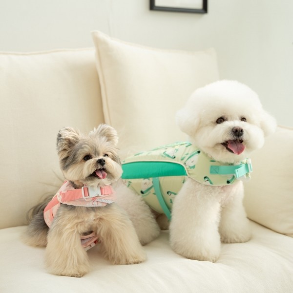 페오펫몰,[리토가토] 스윙하트 강아지 구명조끼 - 그린