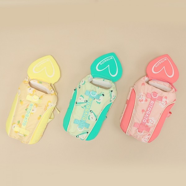 페오펫몰,[리토가토] 스윙하트 강아지 구명조끼 - 그린