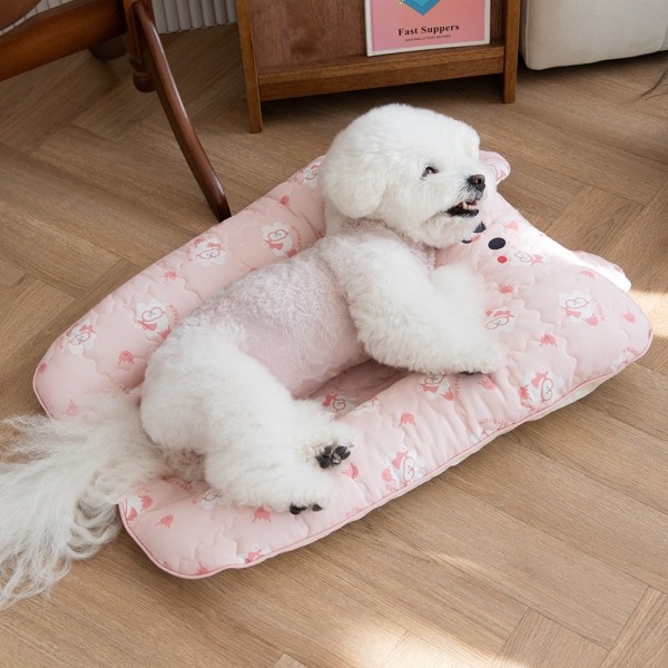 페오펫몰,[리토가토] 인견 범퍼 쿨매트 - 리토 핑크