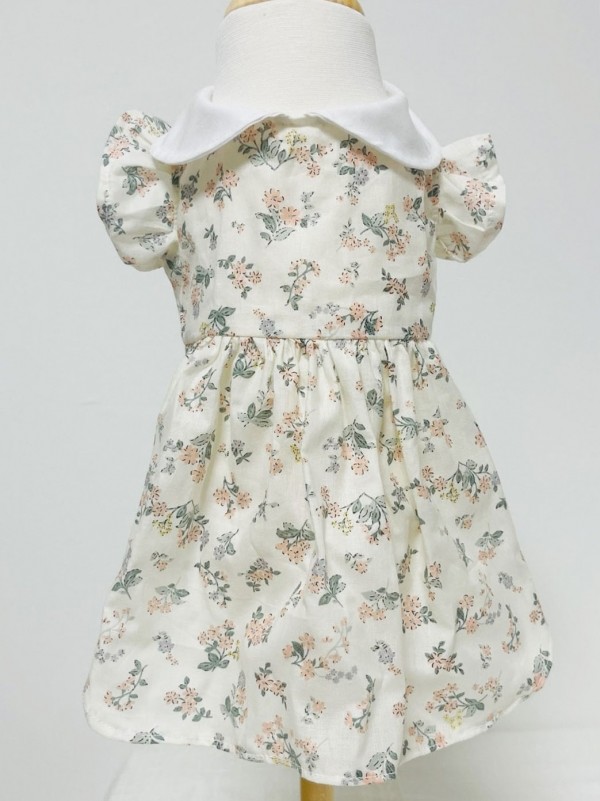 청순화원피스 핸드메이드 강아지원피스