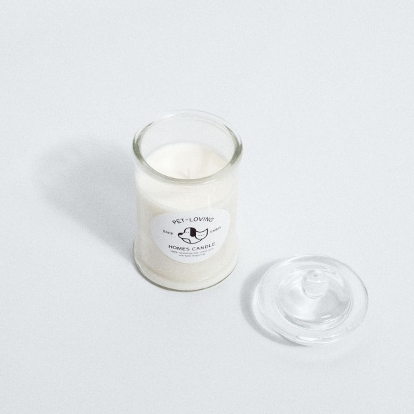 페오펫몰,바크엠마 반려동물 캔들 250g / 강아지 고양이 마조람 오일 캔들 냄새제거 탈취