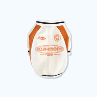 바크하우스X꿈돌이 블록코어 나일론 티셔츠_아이보리