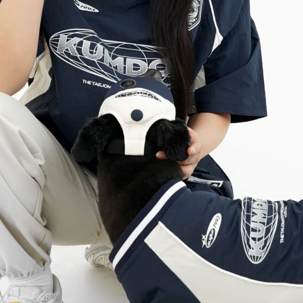 페오펫몰,바크하우스X꿈돌이 블록코어 나일론 볼캡_네이비