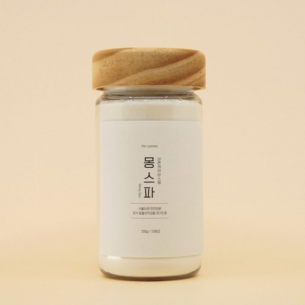 페오펫몰,[바스몽] 강아지 천연 탄산입욕제 몽스파 200g