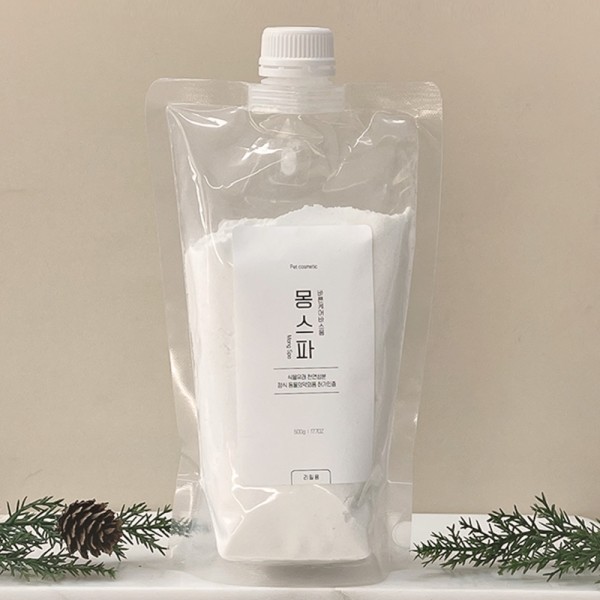 페오펫몰,[바스몽] 강아지 천연 아로마입욕제 몽스파 리필용 500g