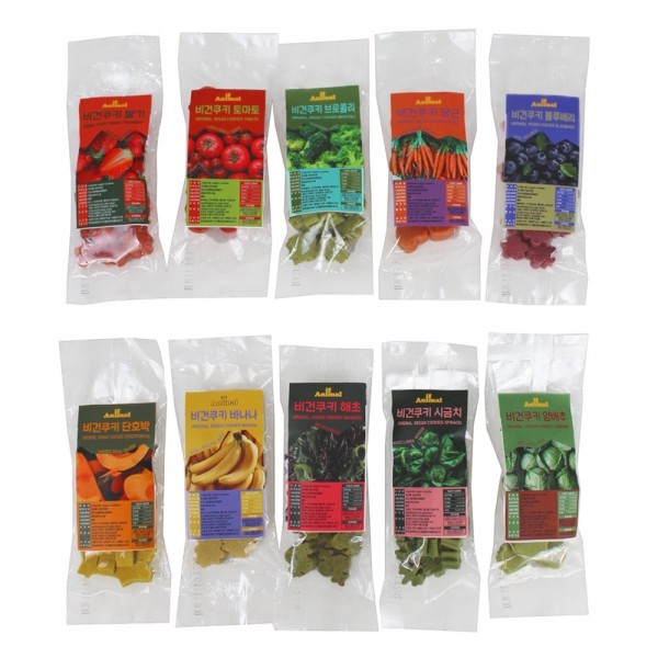 이프애니멀 강아지 비건 쿠키 반려견 영양 간식