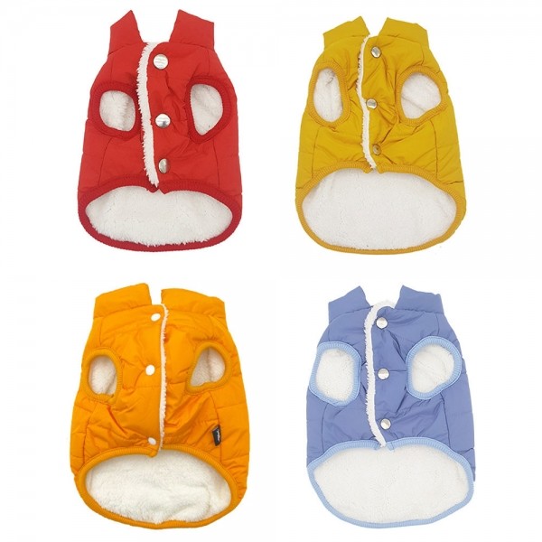 페오펫몰,도기패딩 베스트 강아지패딩 (4color)
