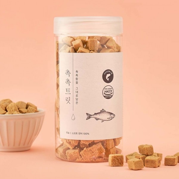페오펫몰,촉촉트릿 소프트 연어 90g