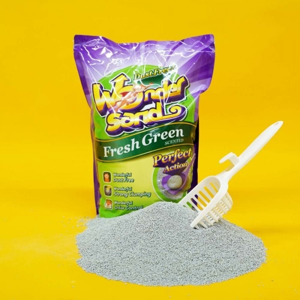 페오펫몰,[페슬러] 원더샌드 고양이 벤토나이트 모래 7kg (무향/유향)