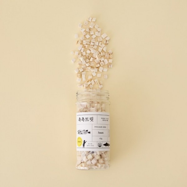 페오펫몰,[페슬러] 촉촉트릿 for cat 초미니트릿 북어 45g