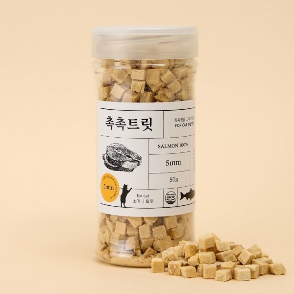 페오펫몰,촉촉트릿 for cat 초미니트릿 순살연어 50g