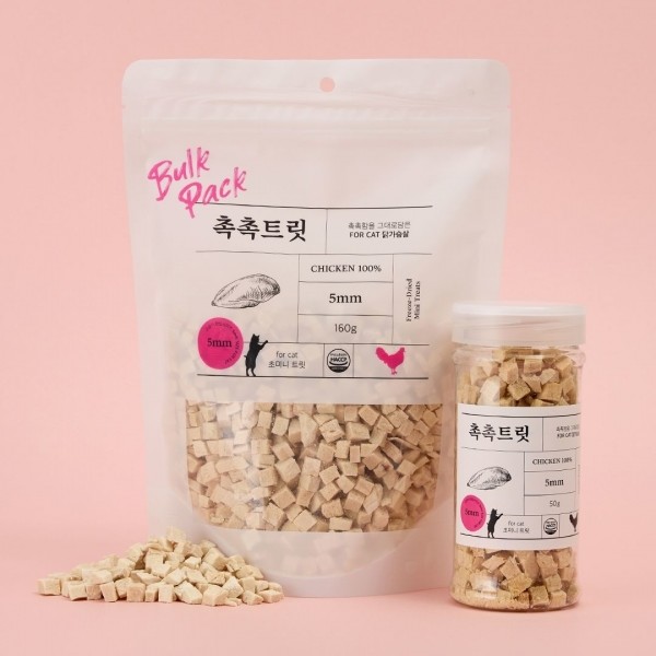 페오펫몰,[페슬러] 촉촉트릿 for cat 초미니트릿 닭가슴살 160g