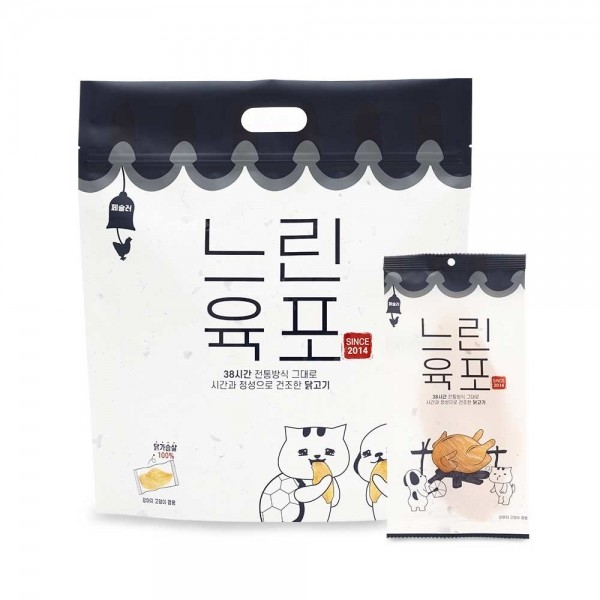 페오펫몰,페슬러 느린육포 닭가슴살 대용량 강아지 고양이 간식
