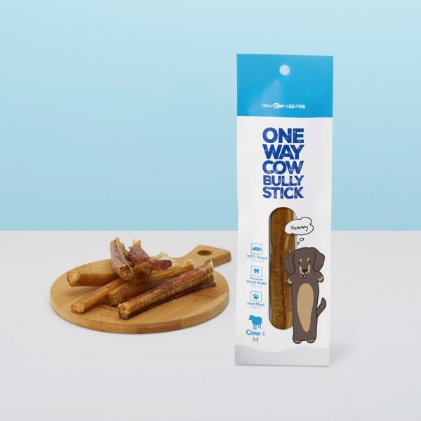 페오펫몰,[어바웃펫 X GS리테일] 근본 카우 불리스틱 M 10g X 10개